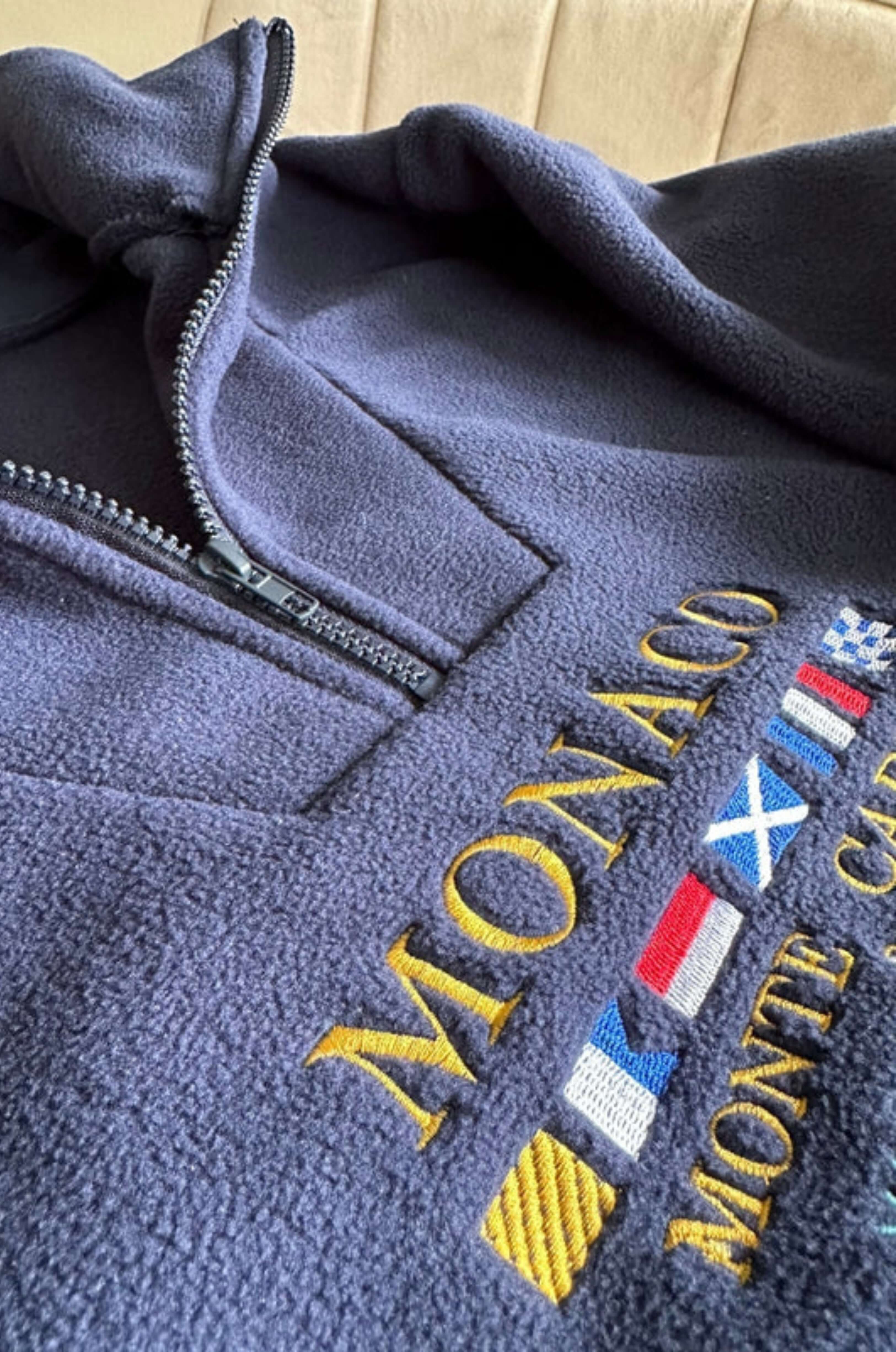 Monaco Pullover with Zipper