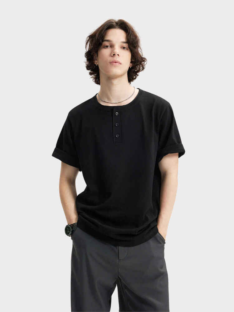 Henley-T-Shirt