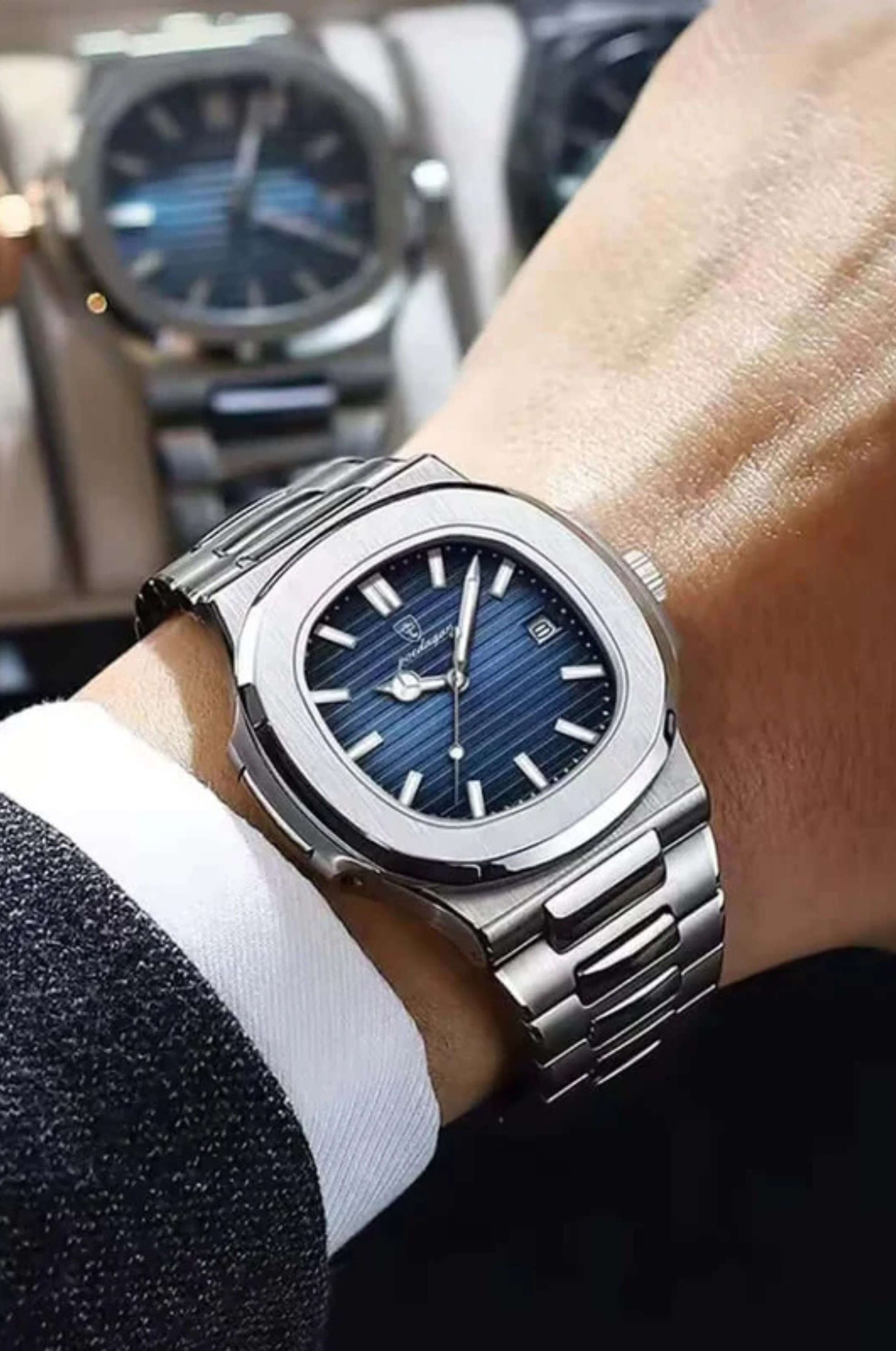 Blaues Florenz bei Nacht-Set