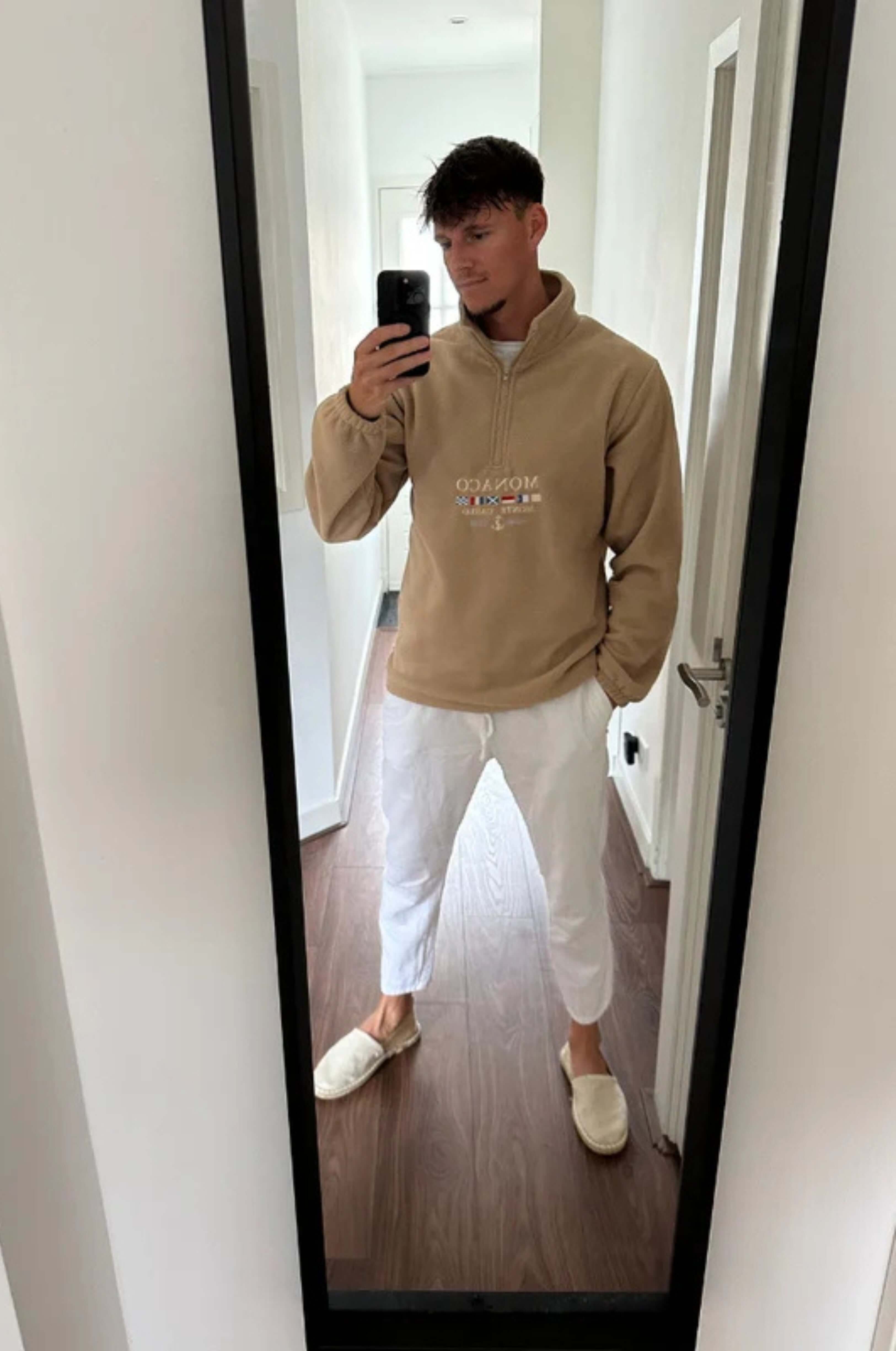 Monaco Pullover with Zipper