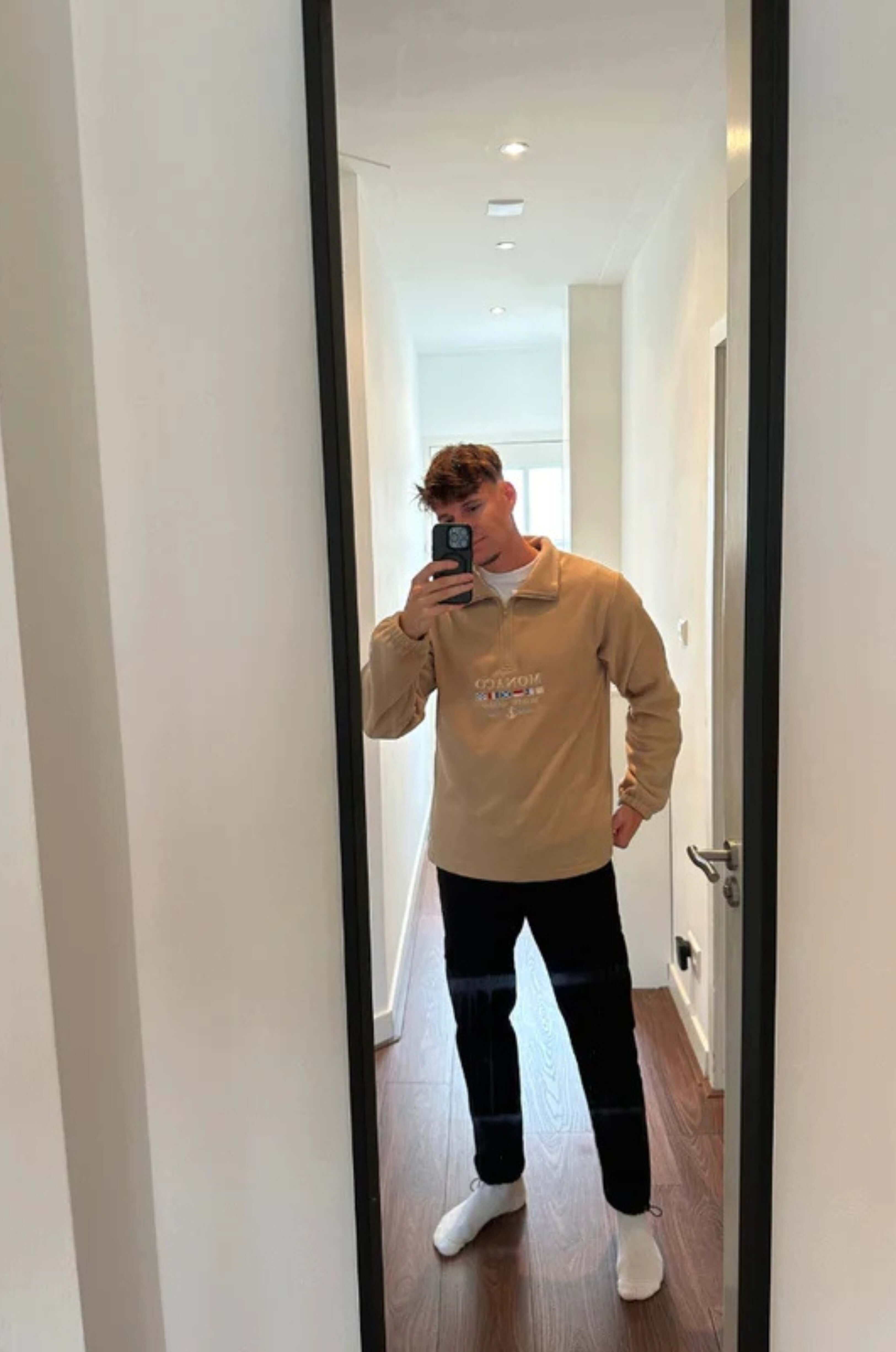 Monaco Pullover with Zipper