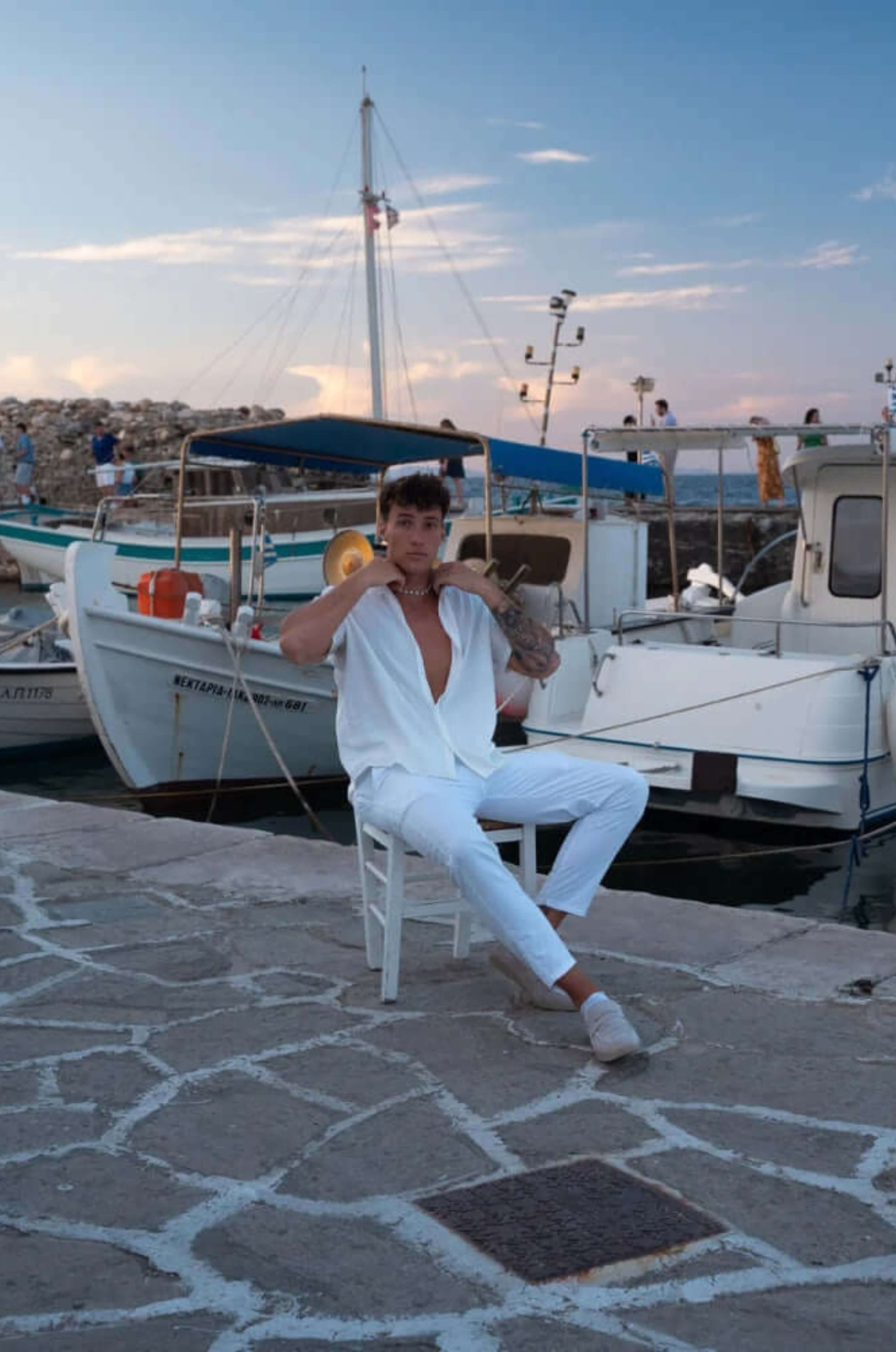 Leinen Sommer Pantalon