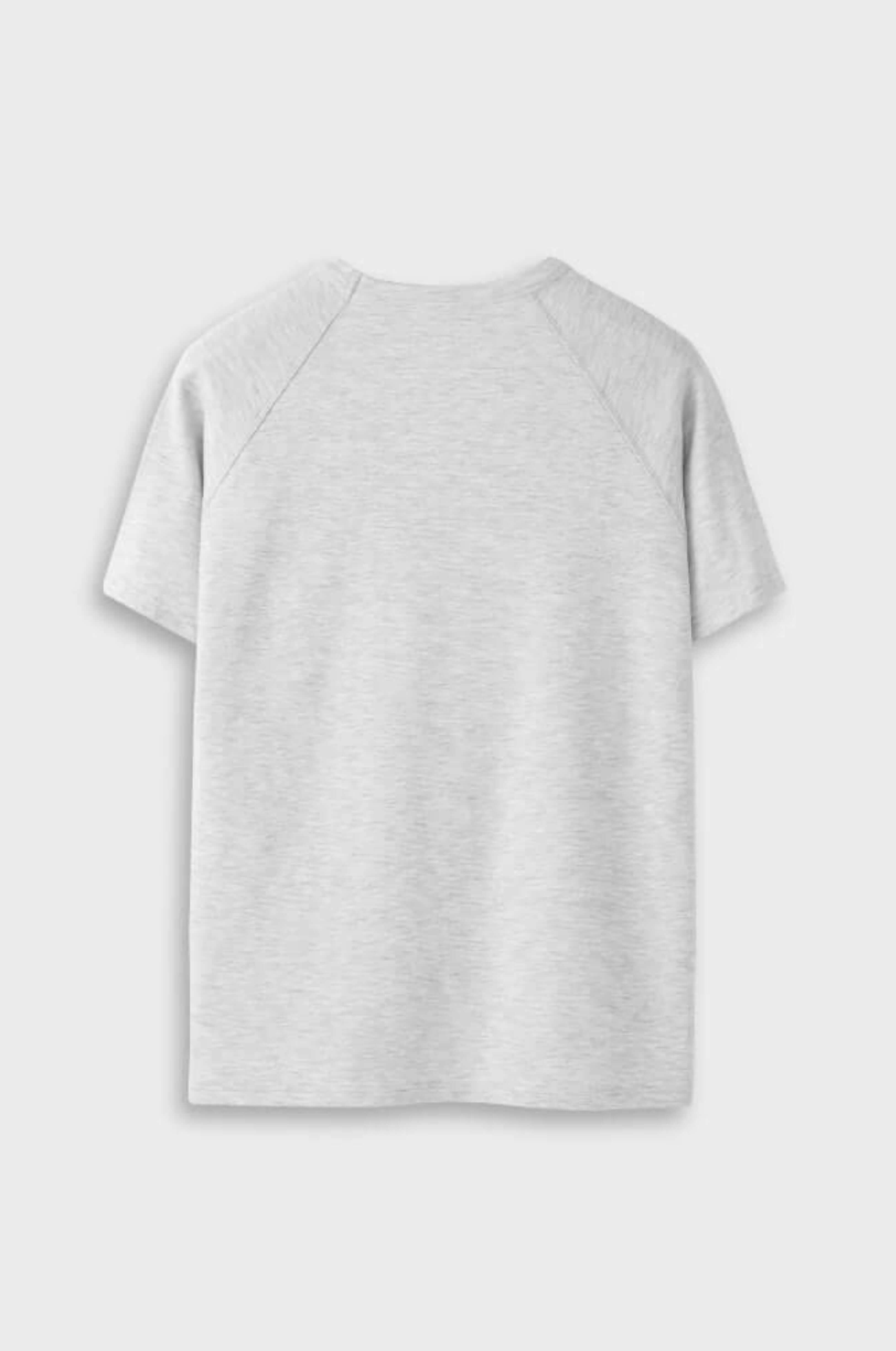 Basic-T-Shirt mit altem Geld
