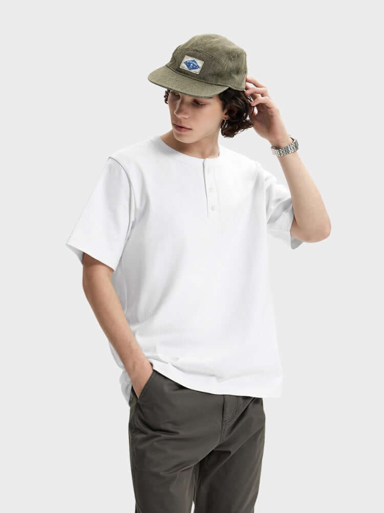 Henley-T-Shirt