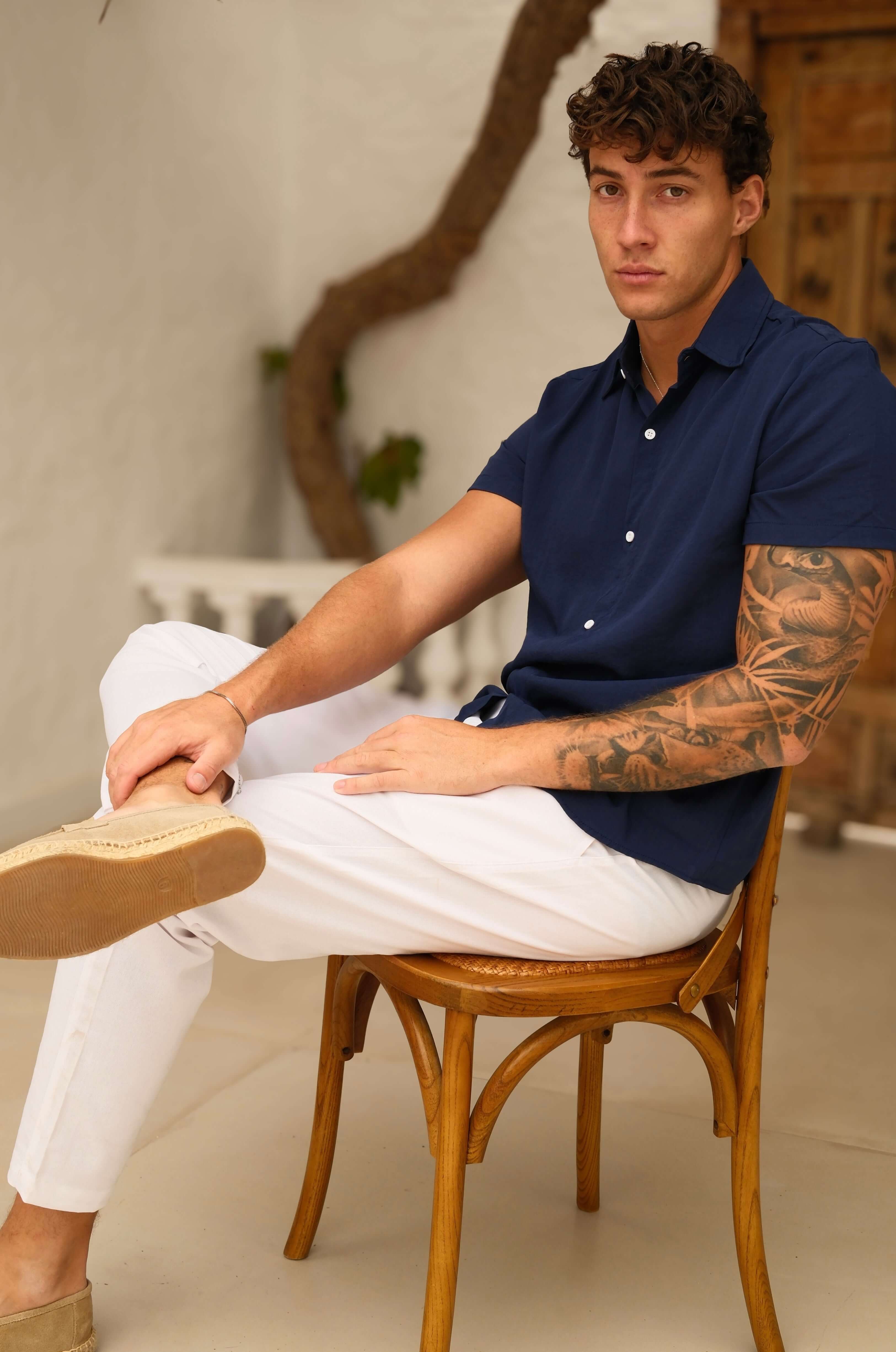 Leinen Sommer Pantalon