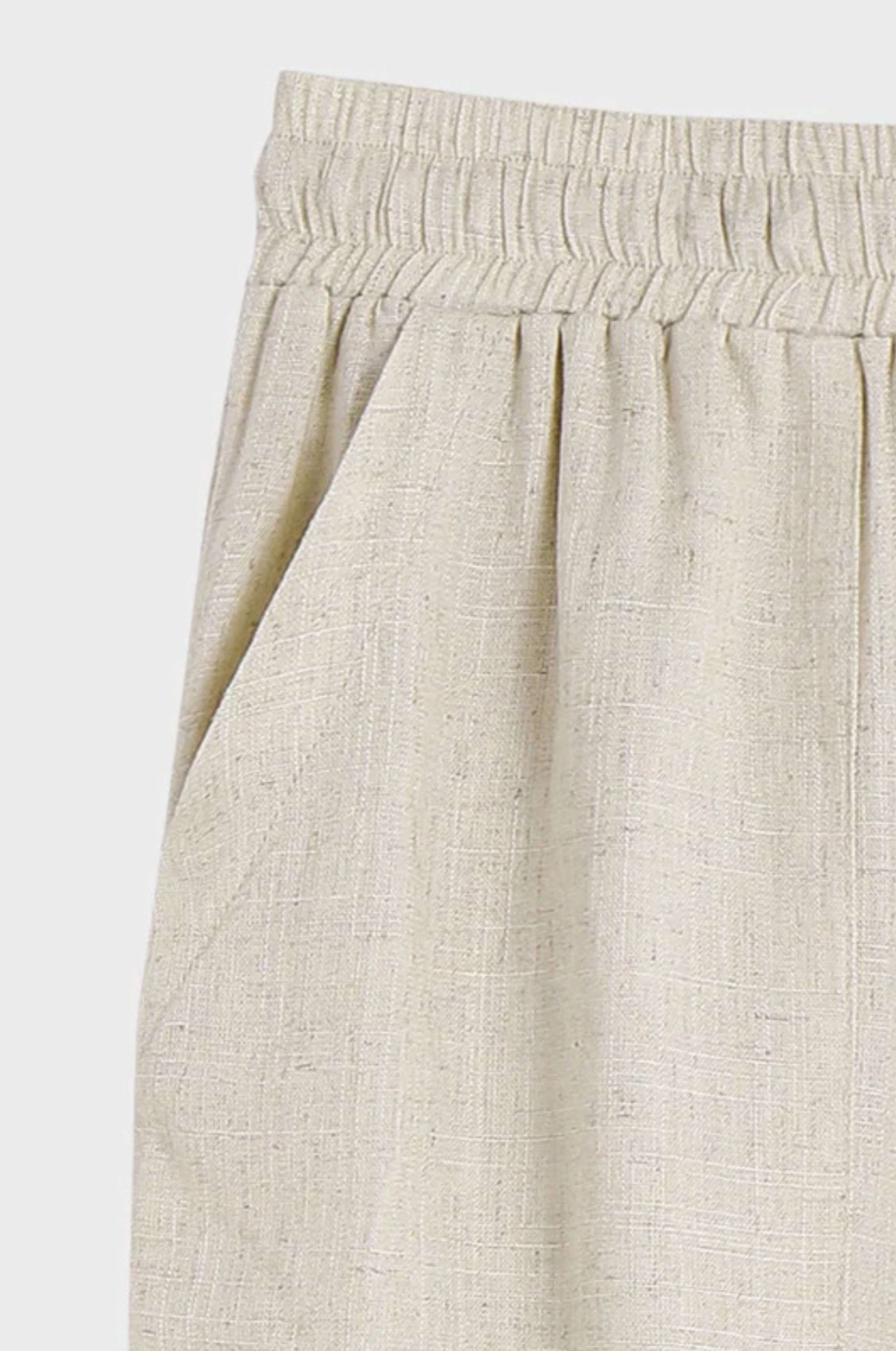 Melange Linen Pants