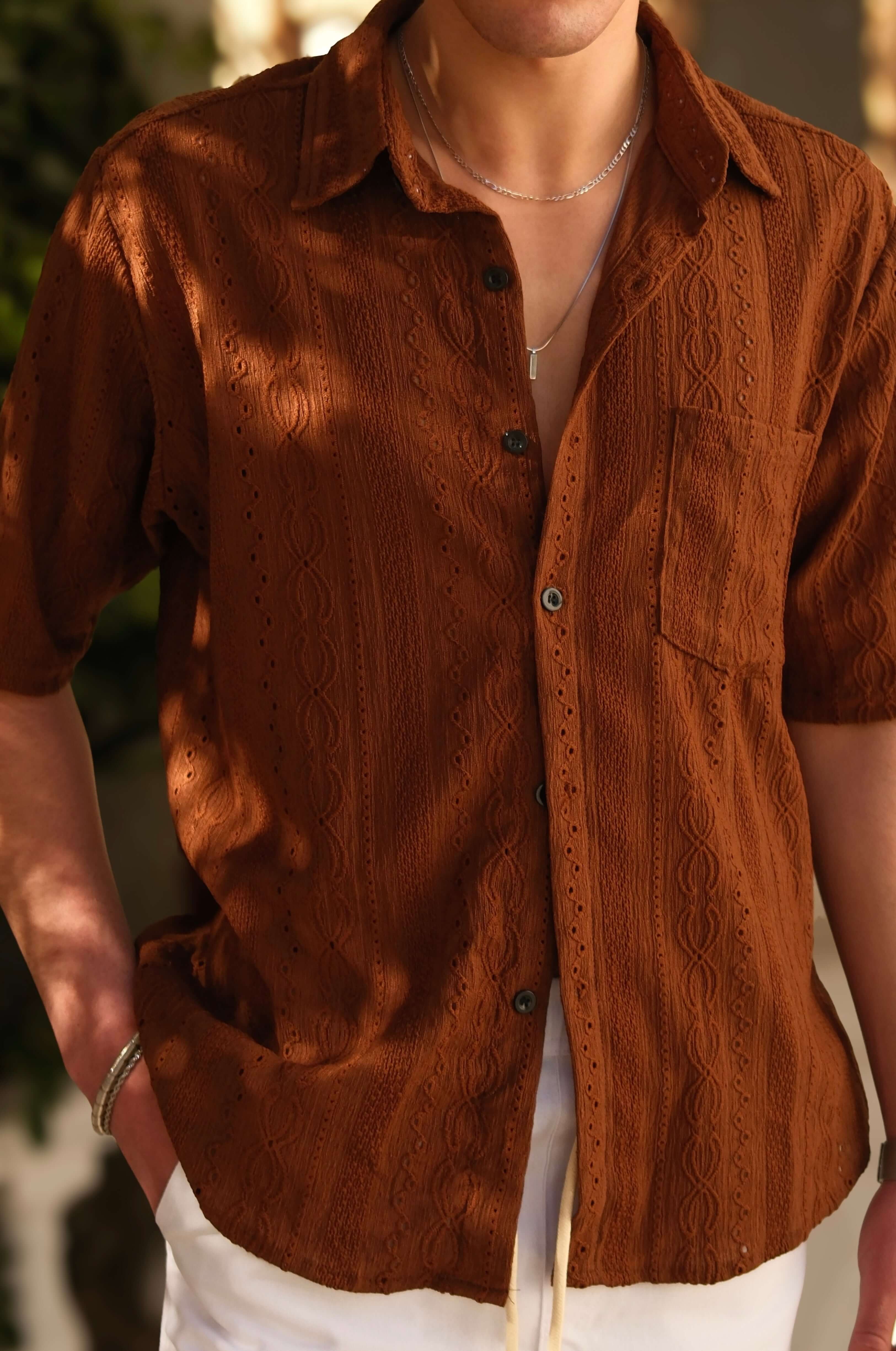 Jacquard-Poloshirt Verano