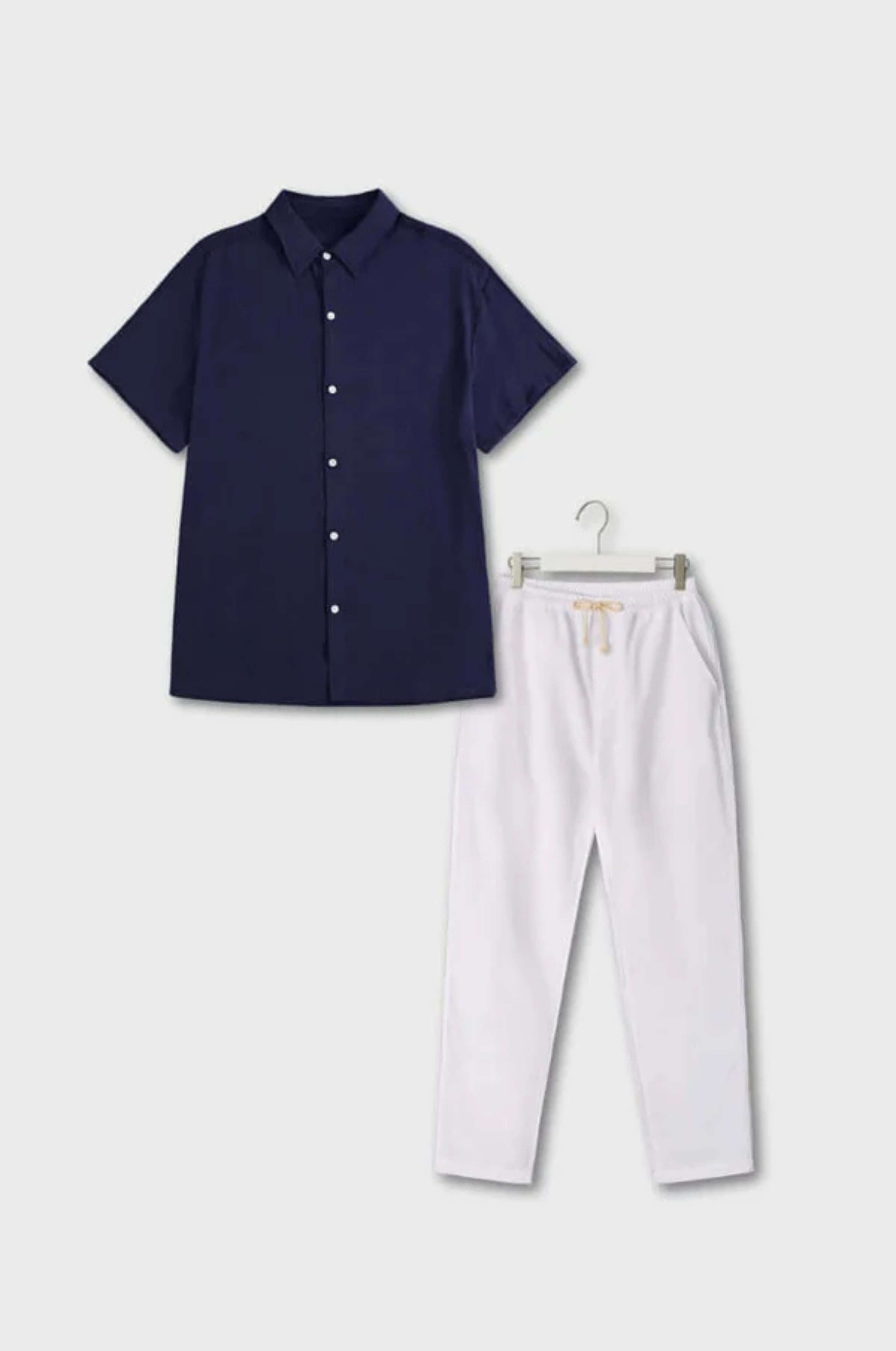 Blaues Florenz bei Nacht-Set