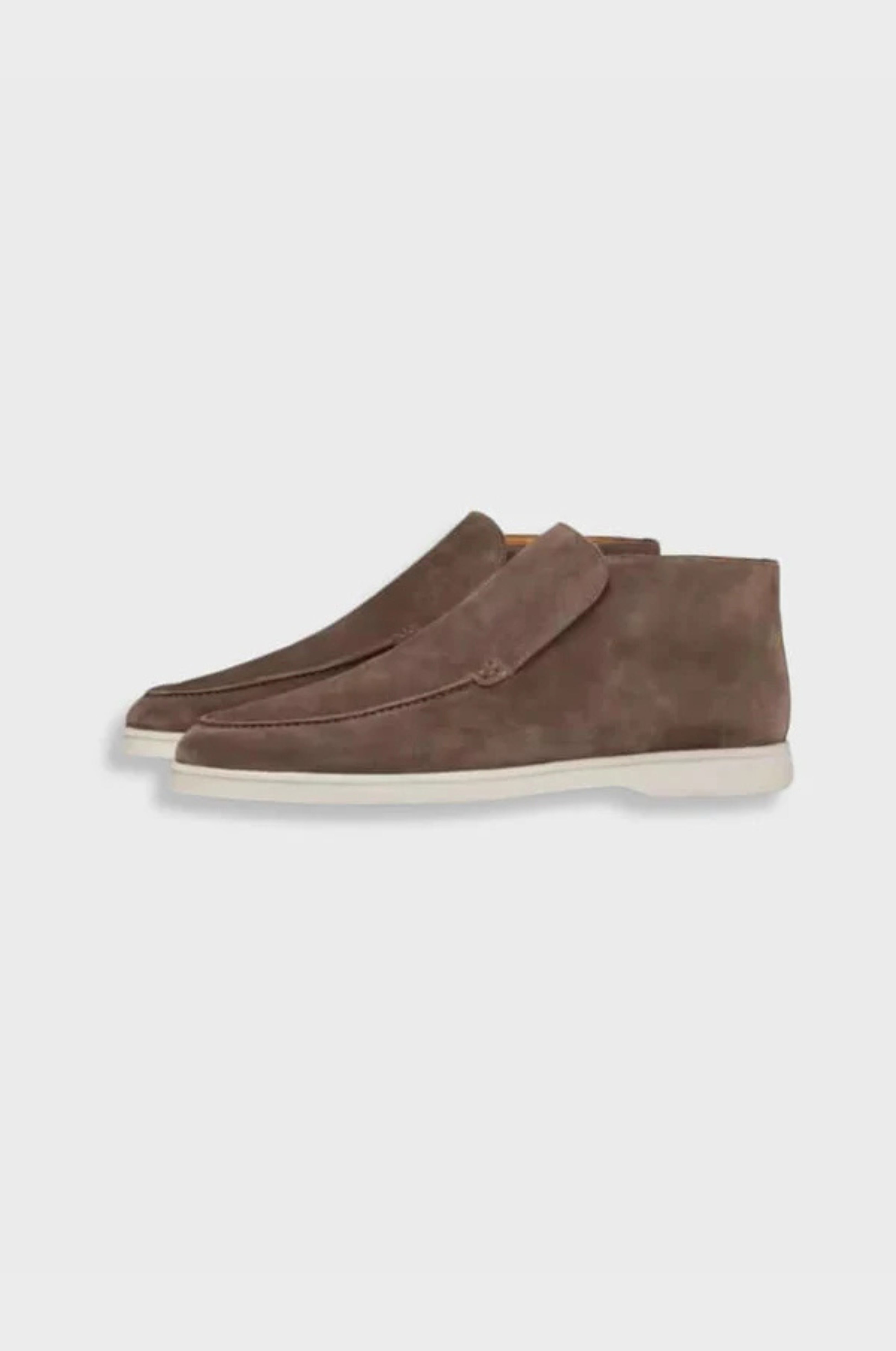 Hohe Leder-Loafer