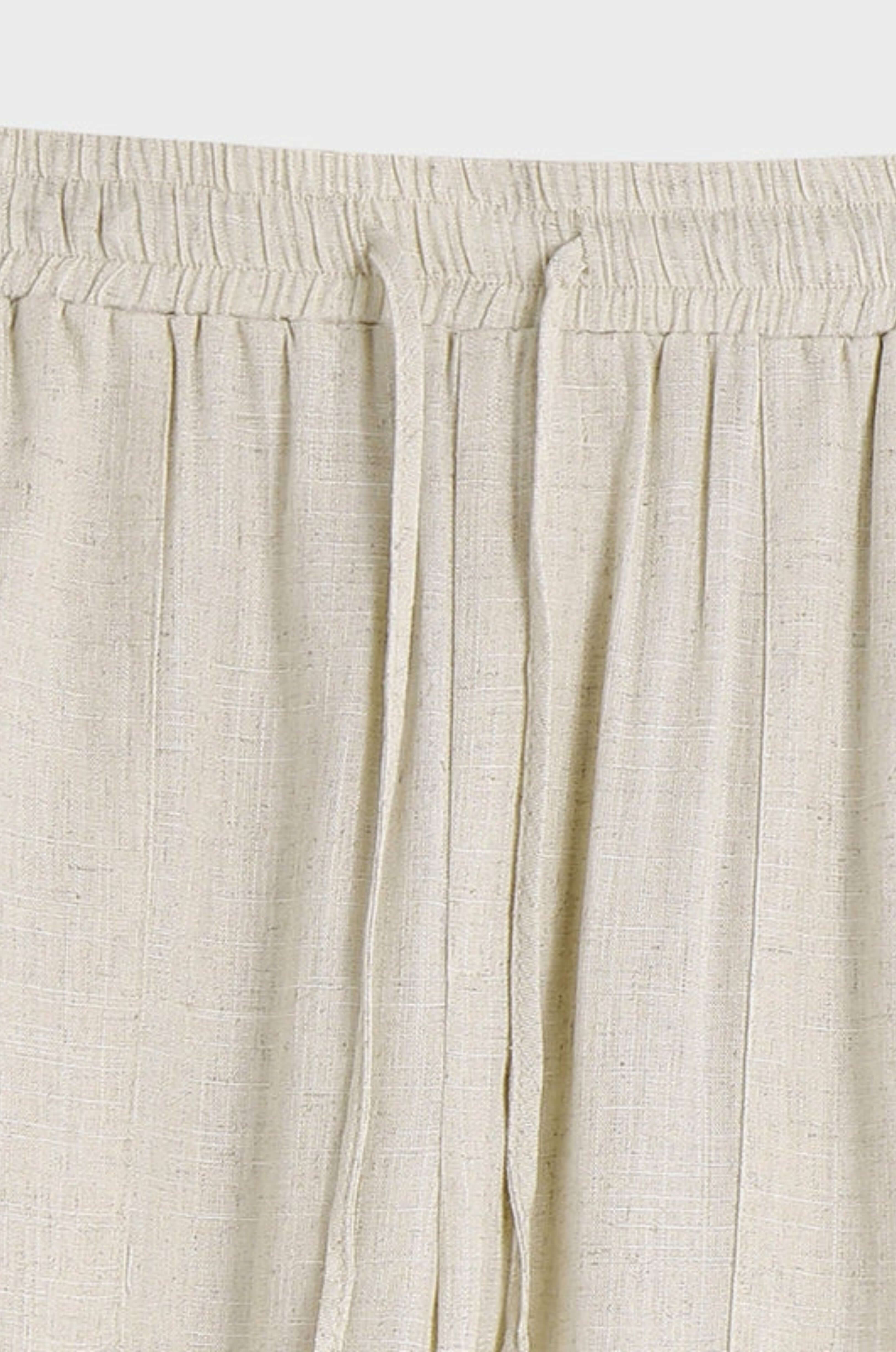 Melange Linen Pants
