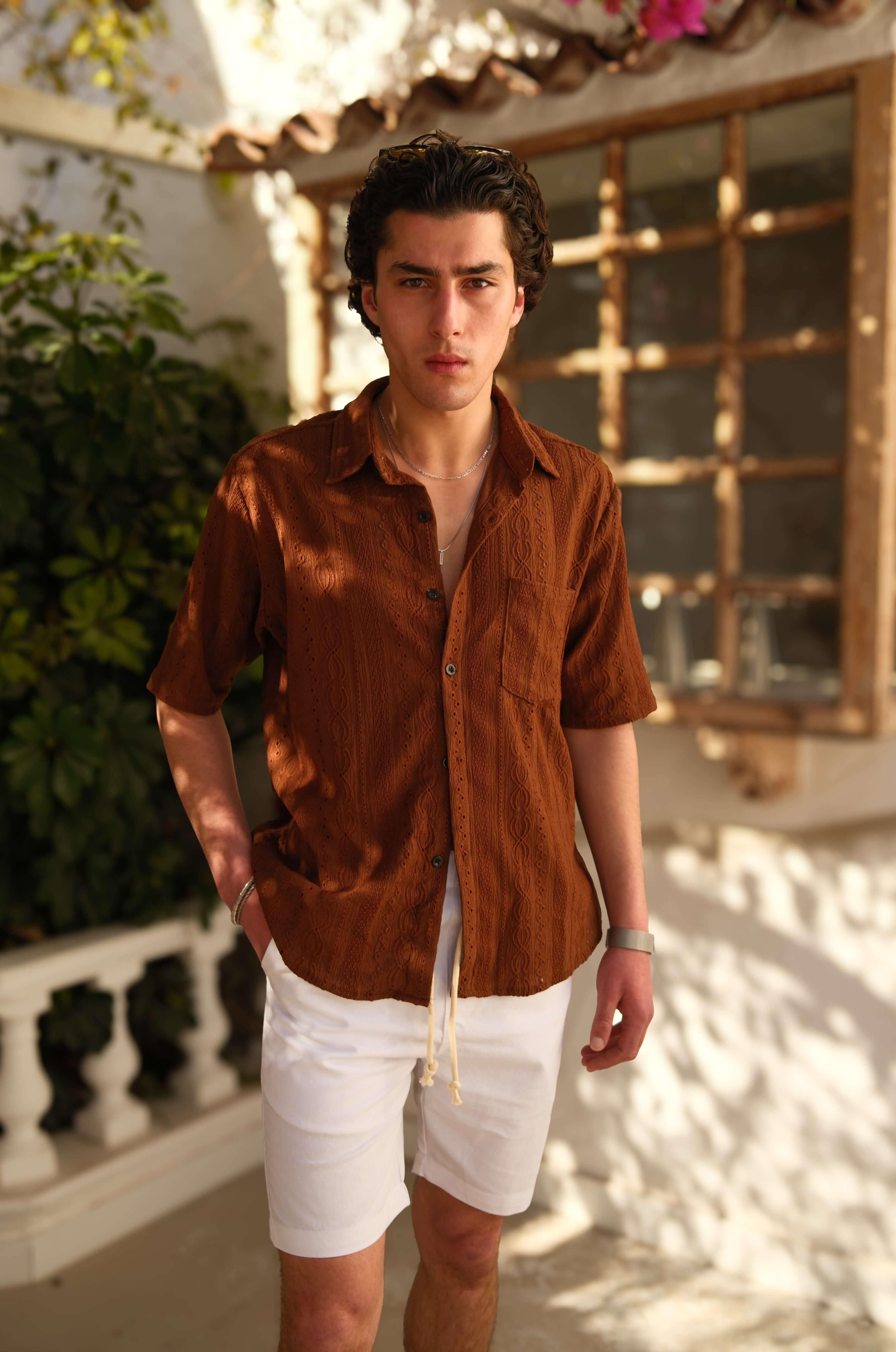 Jacquard-Poloshirt Verano