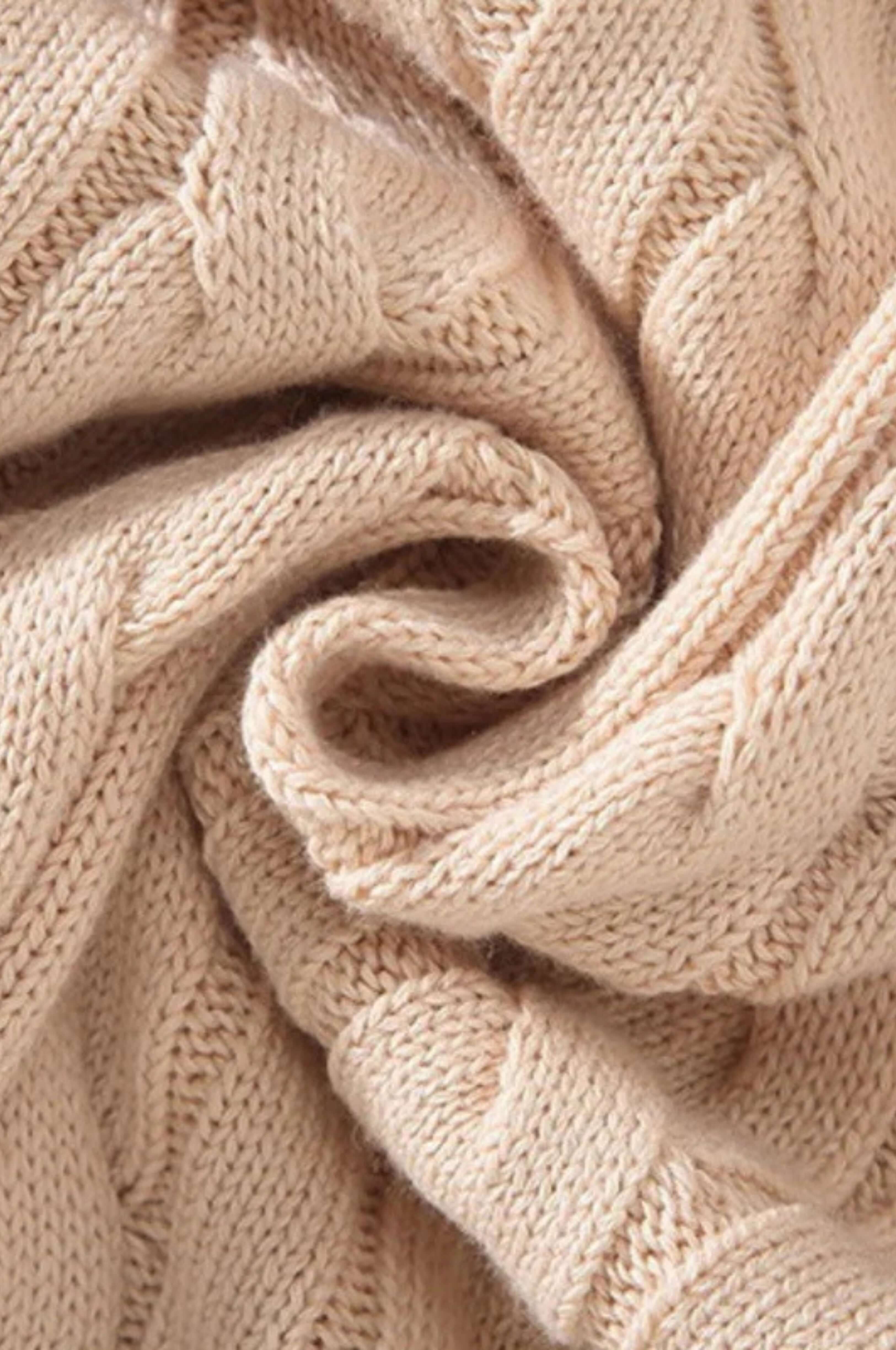 Pasano Cable Knit Zip Up