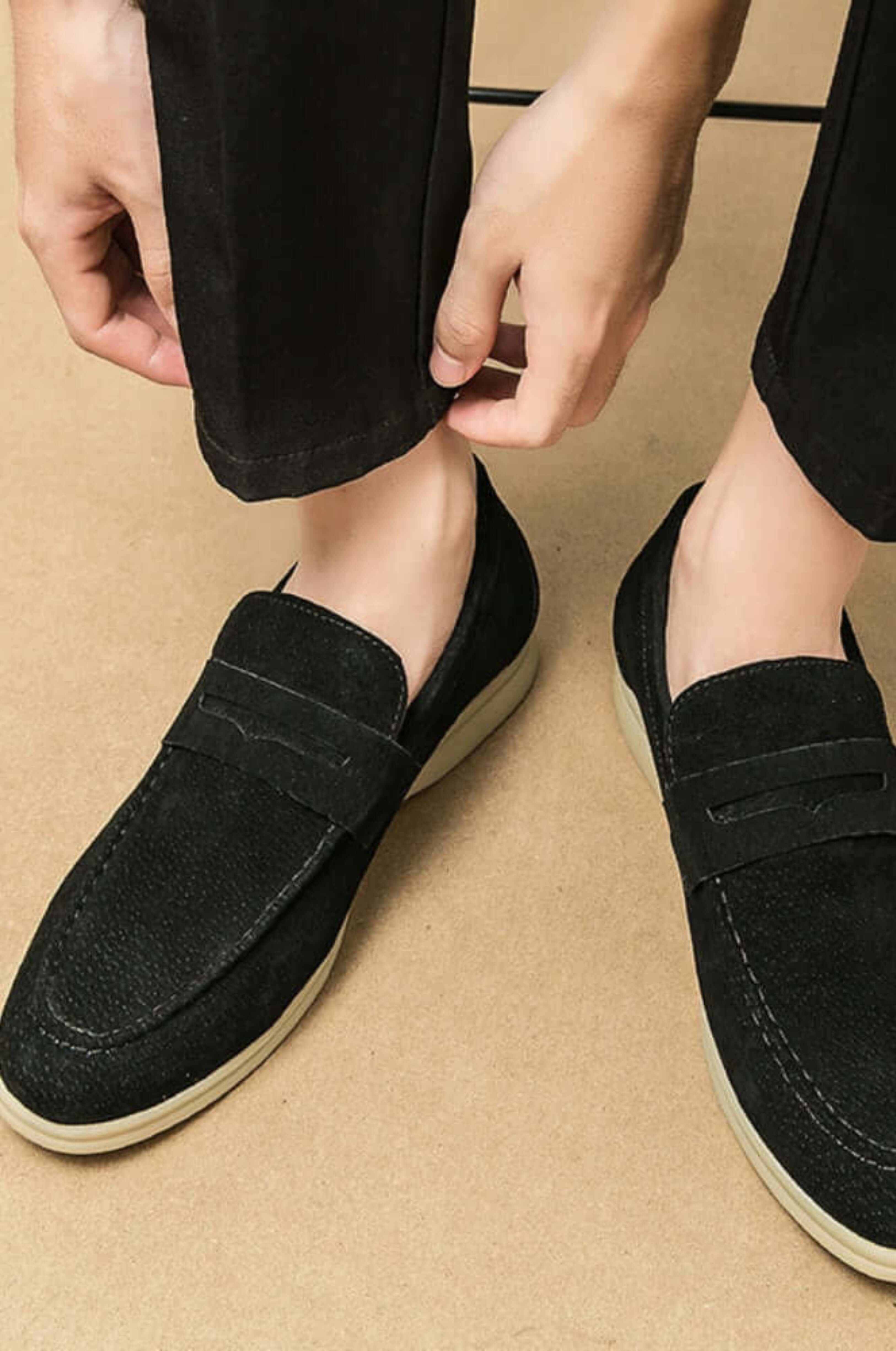 Loafer aus Wildleder