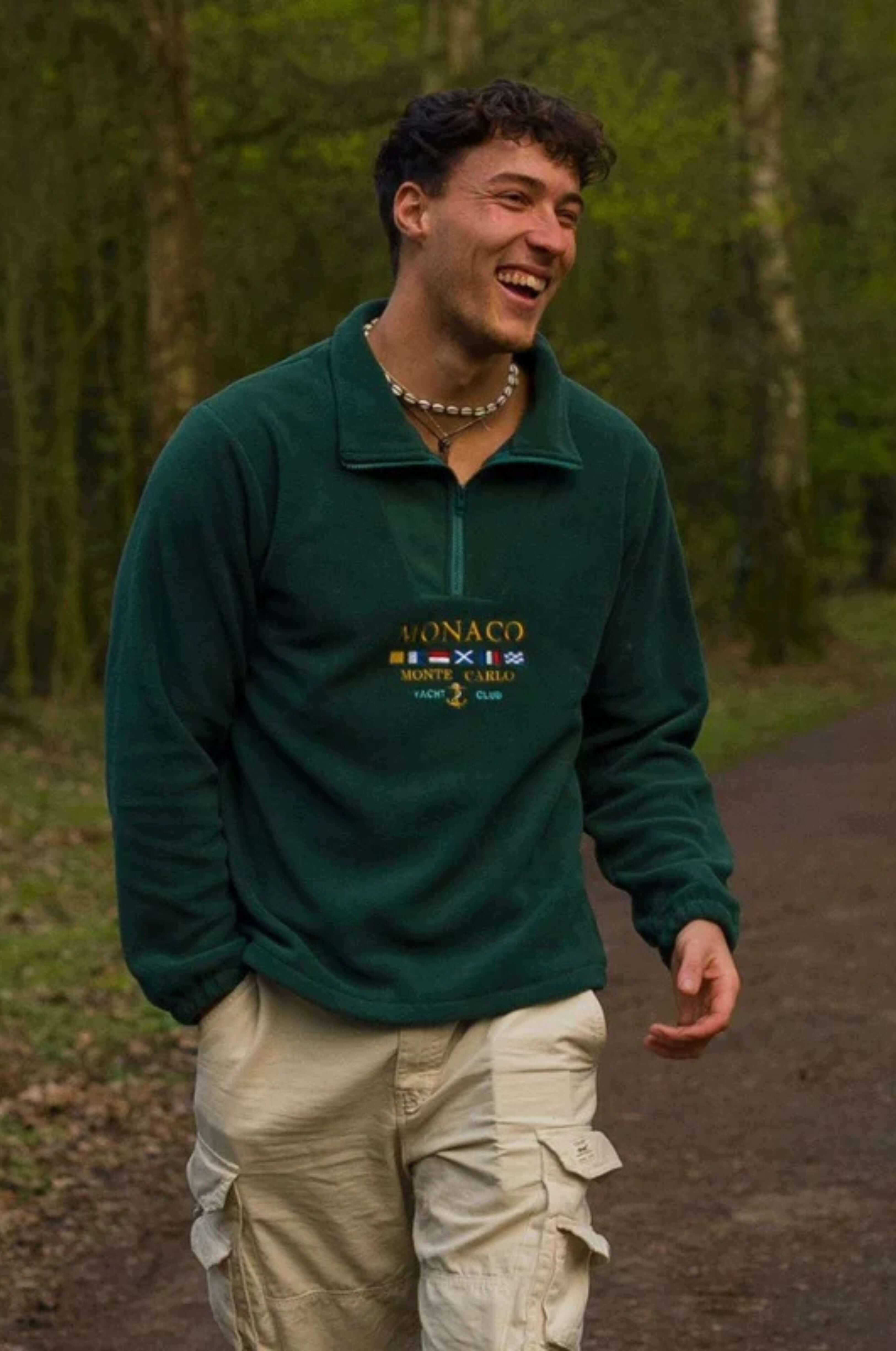 Monaco Pullover with Zipper