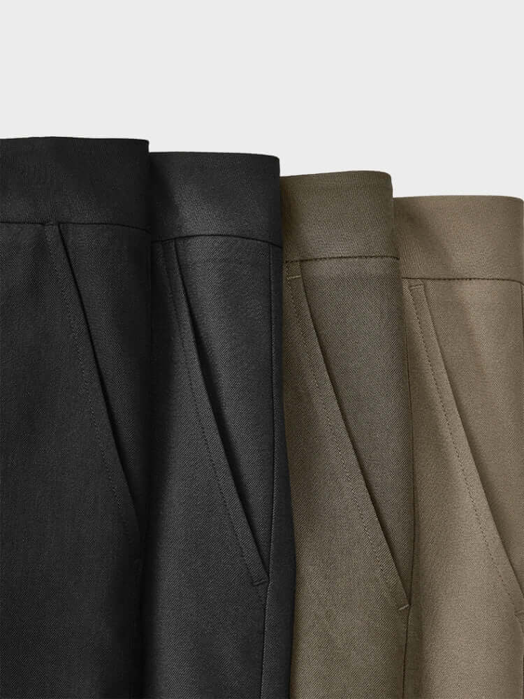 Lässiges komplett schwarzes Set