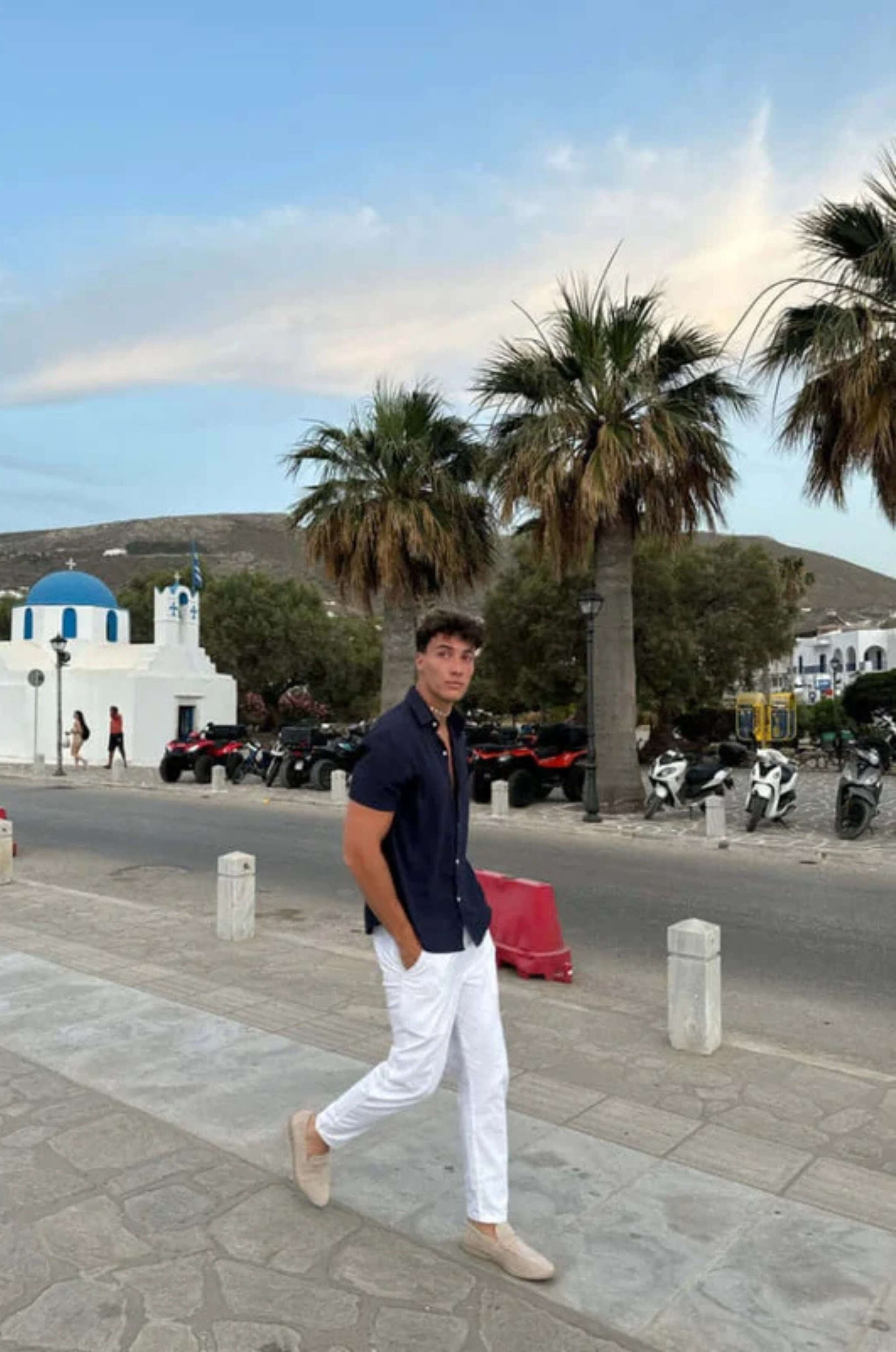 Blaues Florenz bei Nacht-Set