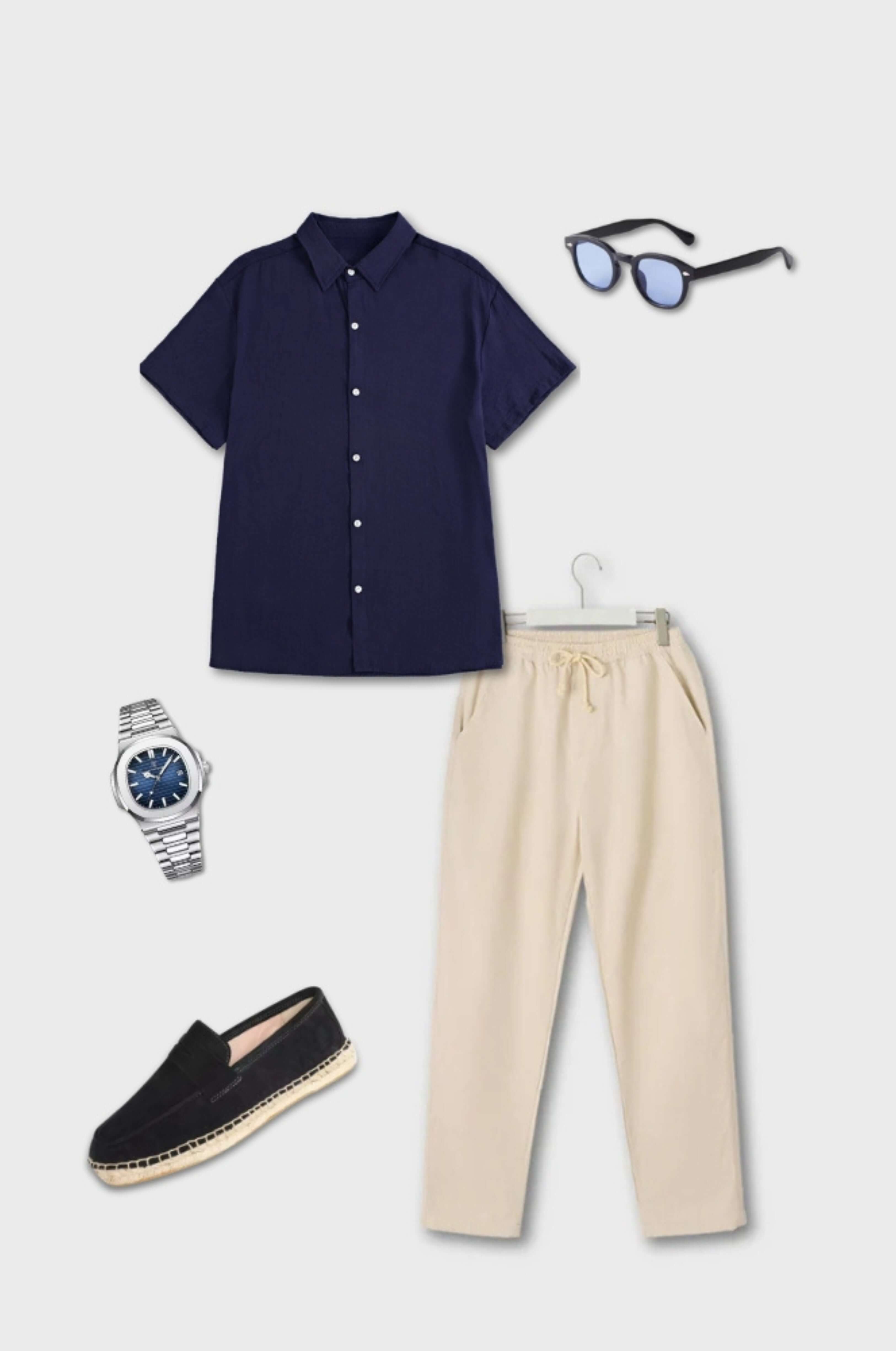 Blaue Lagune bei Nacht