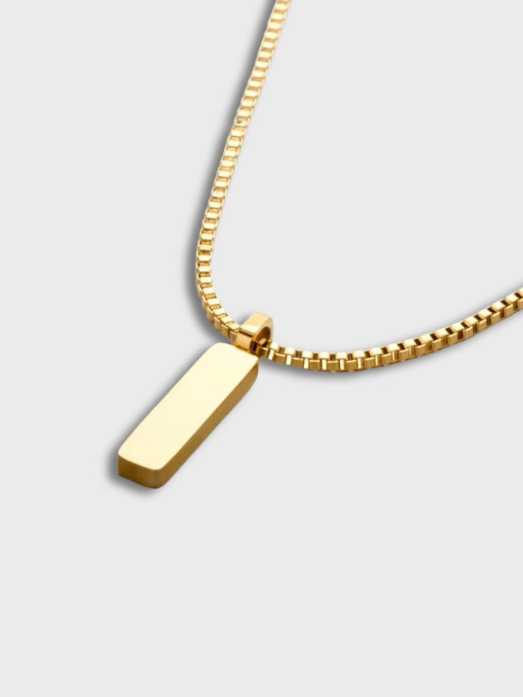 Minimalistic Rectangle Necklace