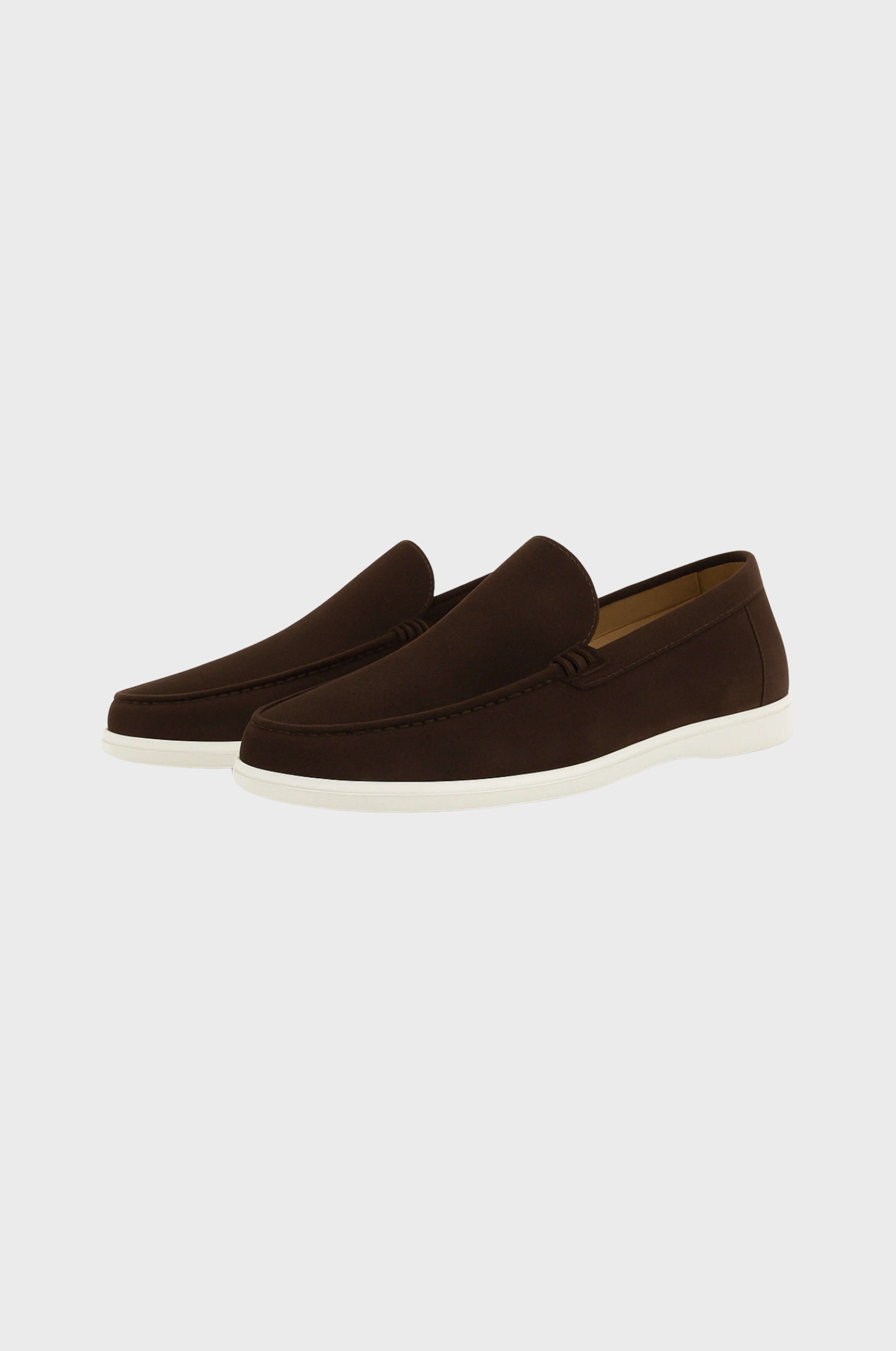Low Leather Loafers