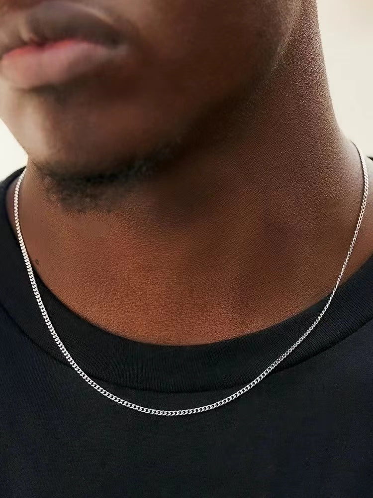 Minimalistic Cuban Necklace