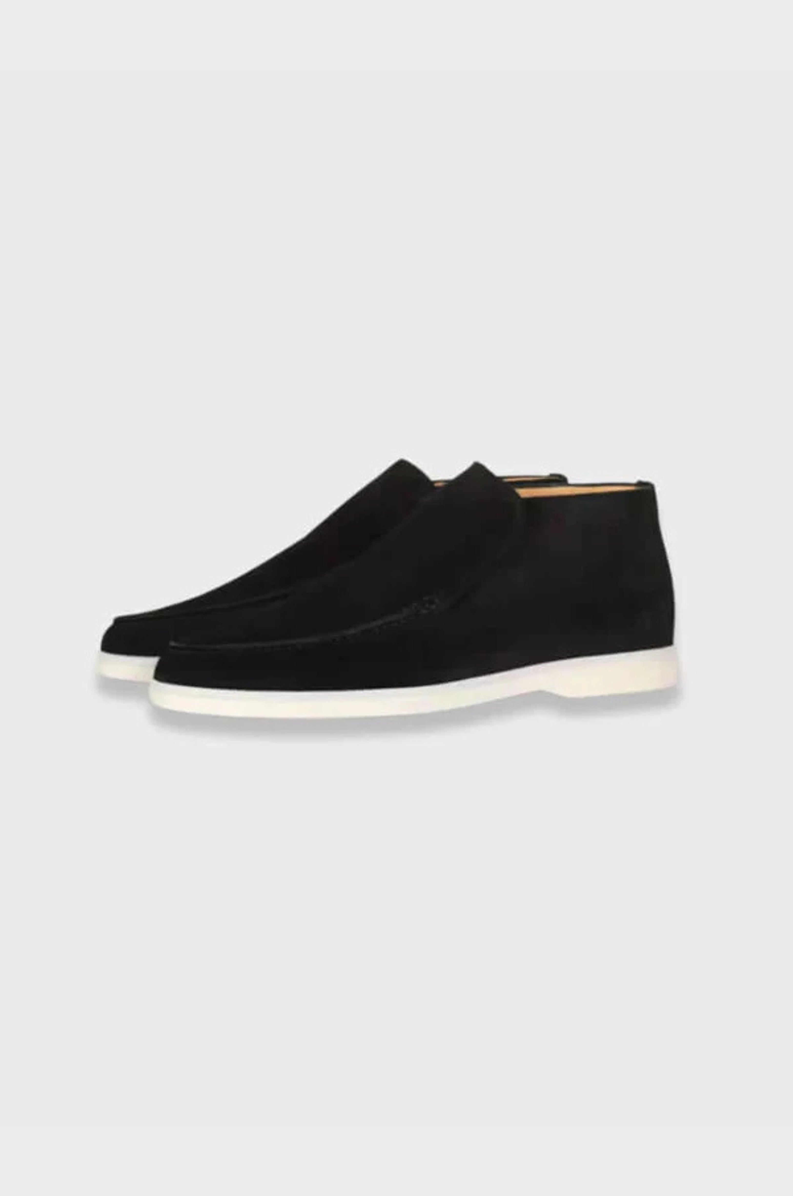 High Leather Loafers