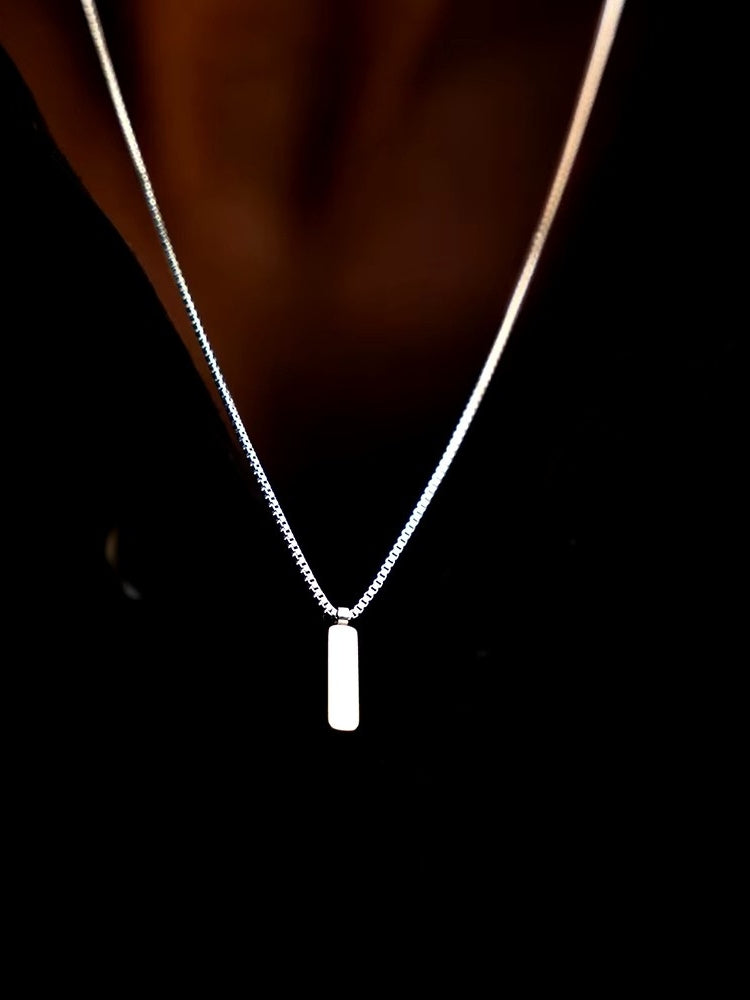 Minimalistic Rectangle Necklace