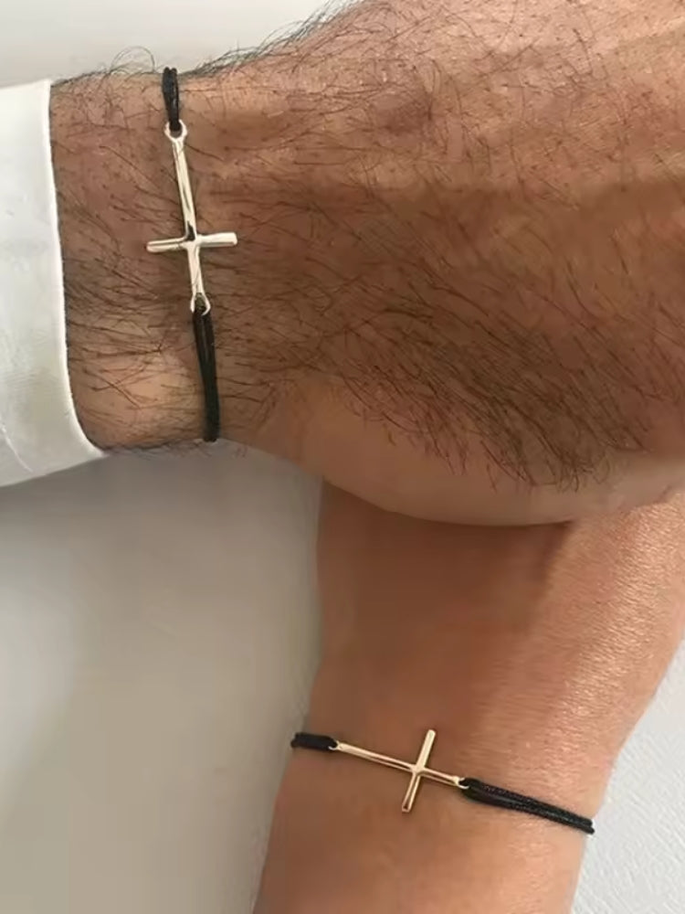 Italian Cross Bracelet