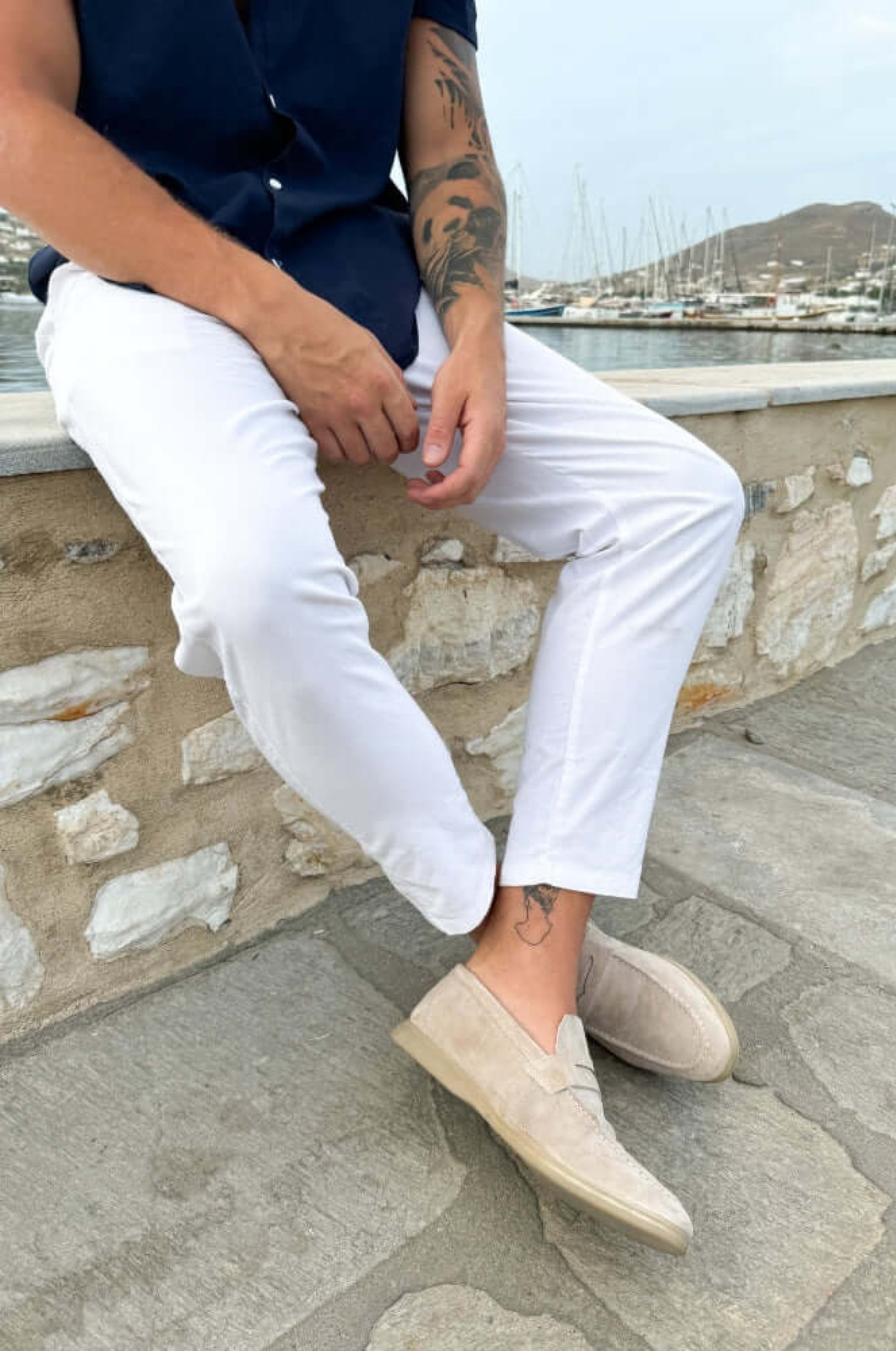Loafer aus Wildleder