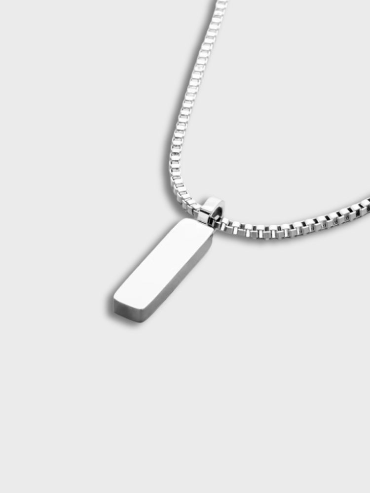 Minimalistic Rectangle Necklace