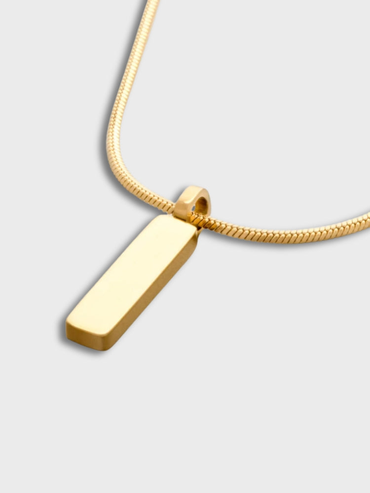 Minimalistic Rectangle Necklace