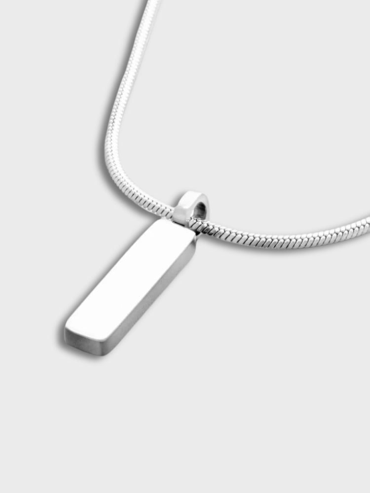 Minimalistic Rectangle Necklace