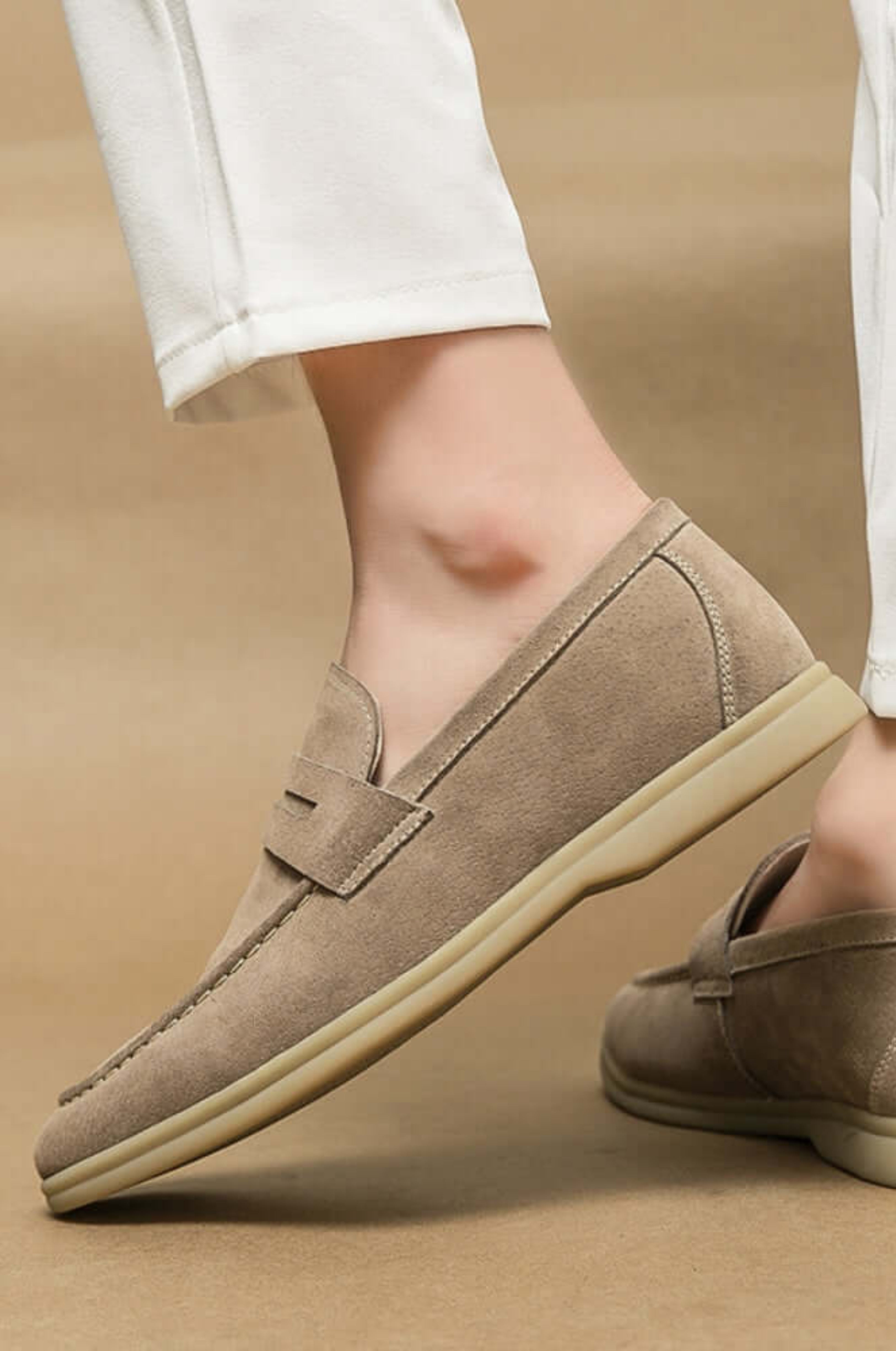 Loafer aus Wildleder