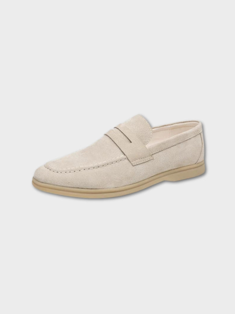 Suede Leather Loafers