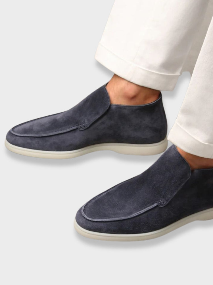 High Leather Loafers