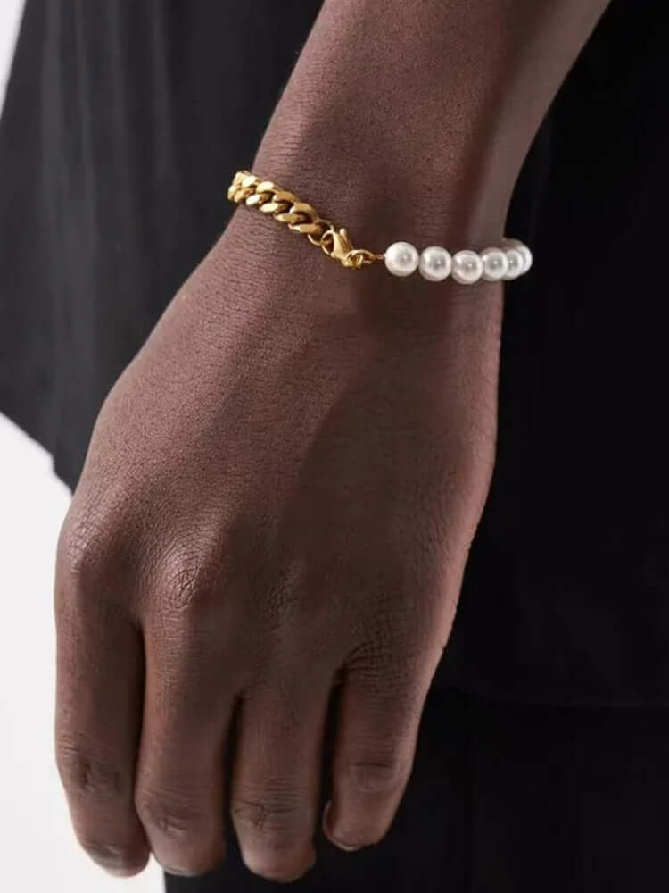 Half Pearl Bracelet