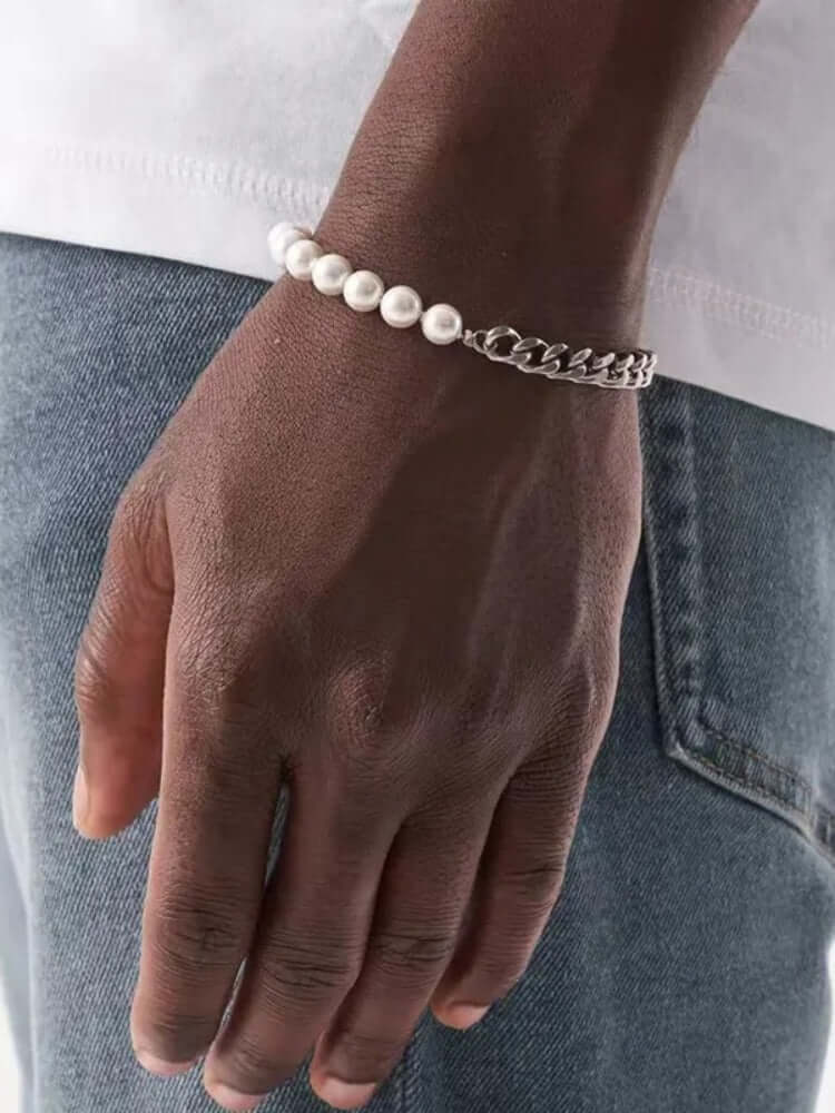 Half Pearl Bracelet