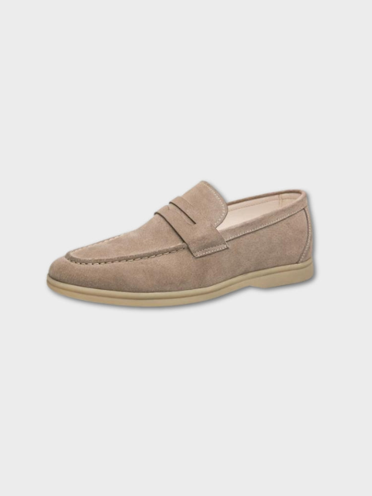 Suede Leather Loafers